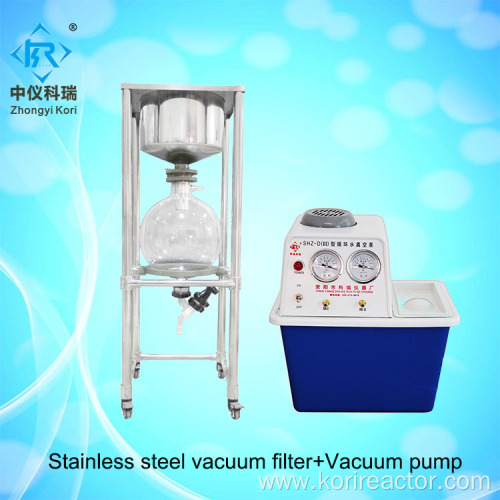 CE Certificate vacuum filtration machine 10l 20l 30l